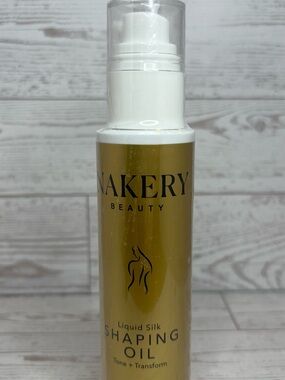 Nakery Beauty Liquid Silk Shaping Oil - Tone+Transform. 4oz